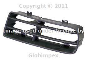 Vw golf (99-06) bumper cover grille right front genuine + 1 year warranty