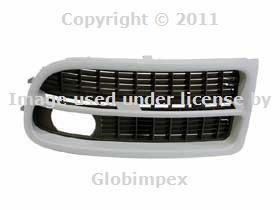 Audi s4 (00-02) bumper cover grille left front genuine + 1 year warranty