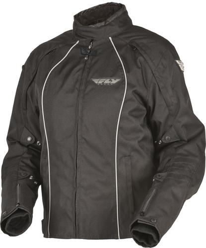 Fly racing georgia ii ladies motorcycle jacket black x-small 477-7020-0