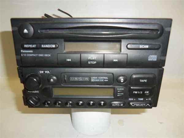 95 96 97 mazda mx6 cd/cassette radio oem lkq
