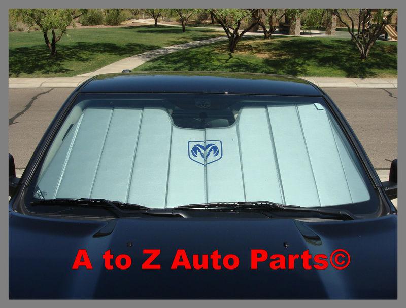 New 2003-2012 dodge ram windshield sunshade 4 your dash,oem mopar