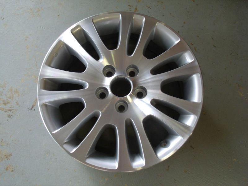 2007-2010 toyota sienna wheel, 17x6.5, 14 hole machined/silver