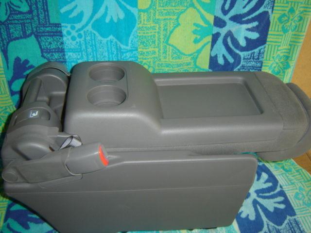 2008-2010 honda odyssey center console seat -plus one seat gray cloth