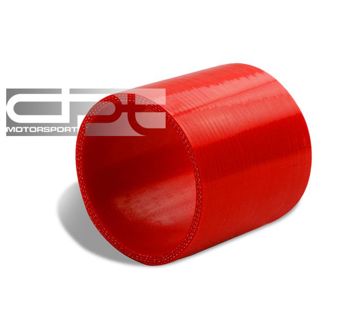 3.5" 3-ply turbo/intake/intercooler piping high temp coupler silicone hose red