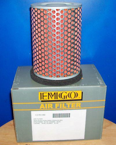 Emgo air filter honda cx500 gl500 i  rep 17220-415-003