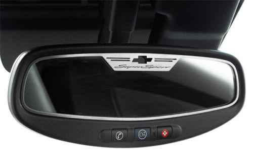 Acc 101040-s - 2012 chevy camaro front brushed rear view mirror trim 1 pc