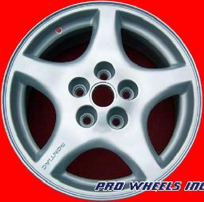 Pontiac grand prix 16x7" silver factory original wheel rim 6517 a