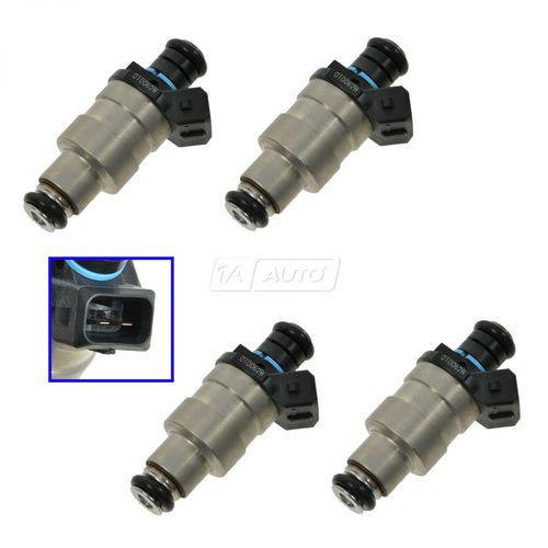 Fuel injector kit set of 4 for 91 ford taurus l4 2.5l