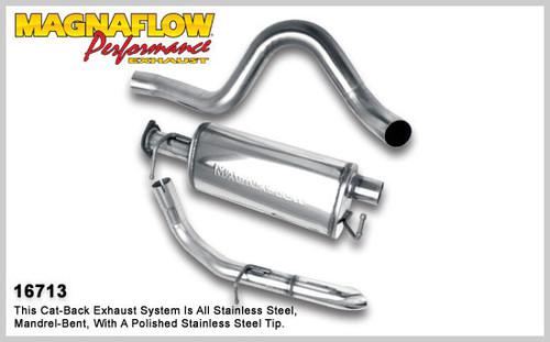 Magnaflow 16713 land rover truck range rover stainless cat-back exhaust
