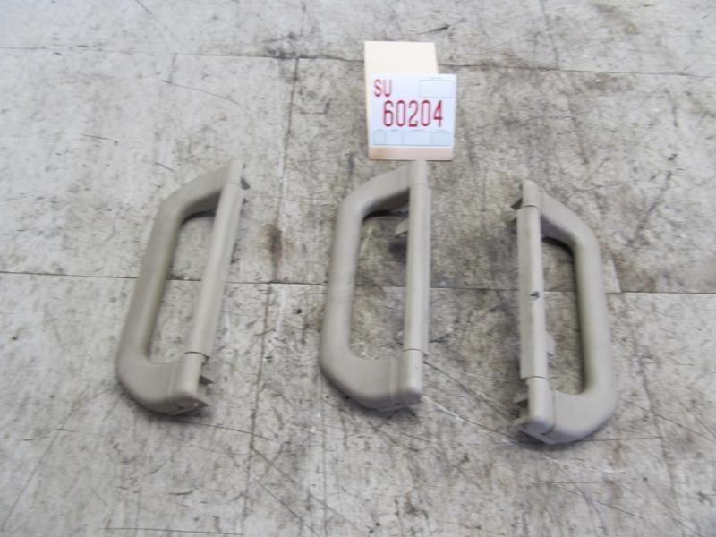 96-00 range rover 4.0se left right front rear roof courtesy grip handle set of 3