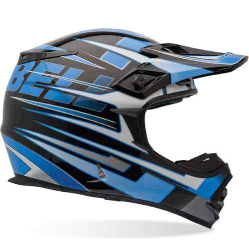 Bell mx-2 breaker blue color helmet large new 2013