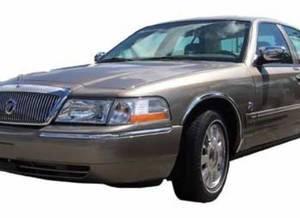 Ford crown victoria car 98-02 stainless  fender trim 