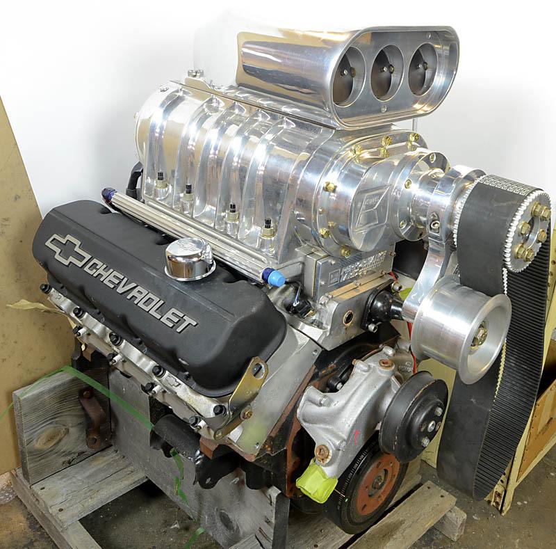 Zz502 chevy engine - 1000 hp - supercharged - new  -  aaa