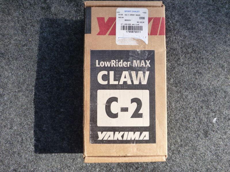 Nib yakima lowrider max claw kit c2 yakima factory mount