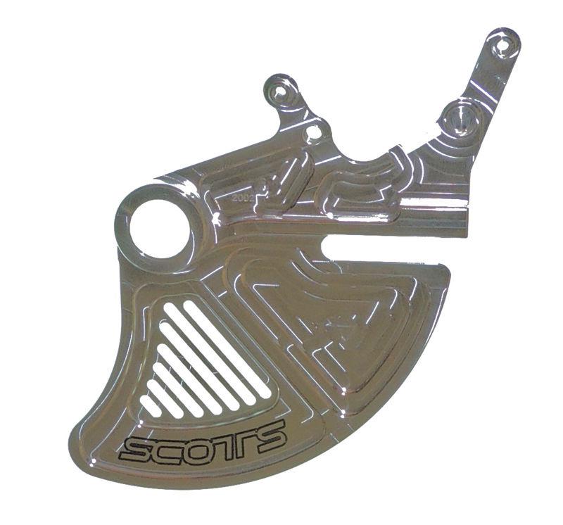 Scotts performance billet shark fin rear disc brake protector _sfn-2002