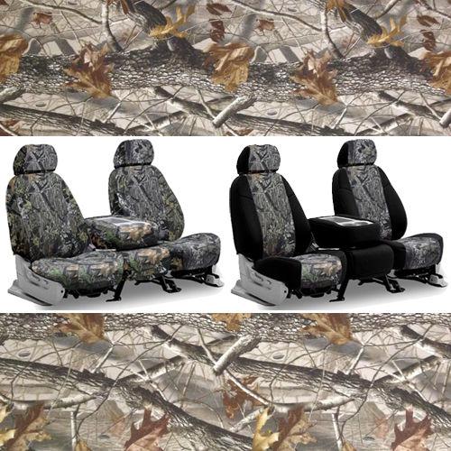 Coverking real tree neoprene camo custom seat covers for saturn aura  