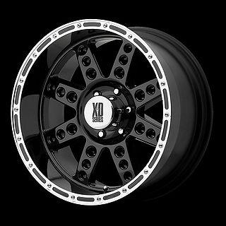 18" xd 766 diesel black wheels rims w/ lt275-70-18 nitto trail grappler mt tires