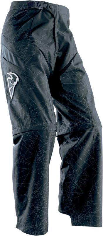 Thor static black sizes 28-44 off-road dirt bike pants mx atv dual sport 2014