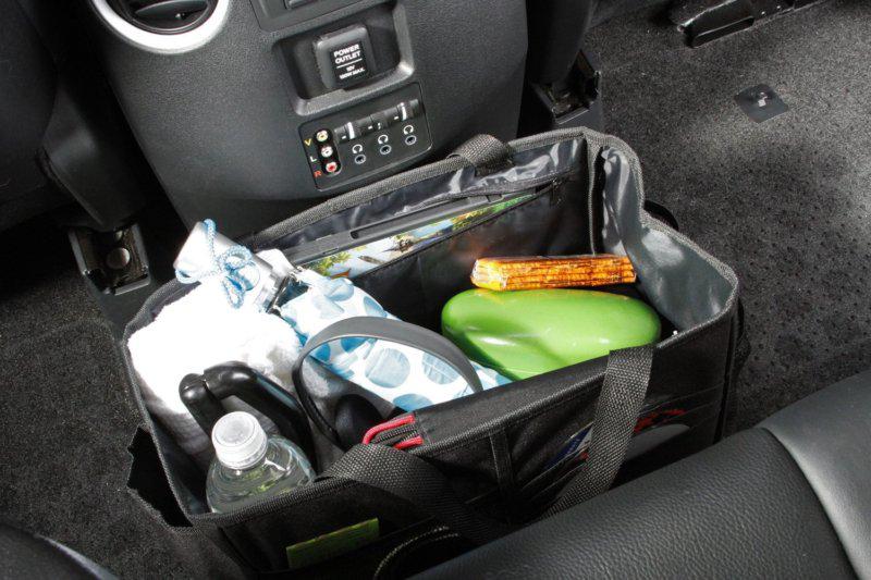 Auto console organizer portable car, truck, or rv storage phone cd's drinks maps