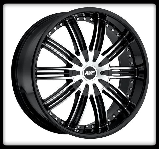 20" avenue a603 machined wheels rims & lt 275-65-20 nitto terra grappler tires