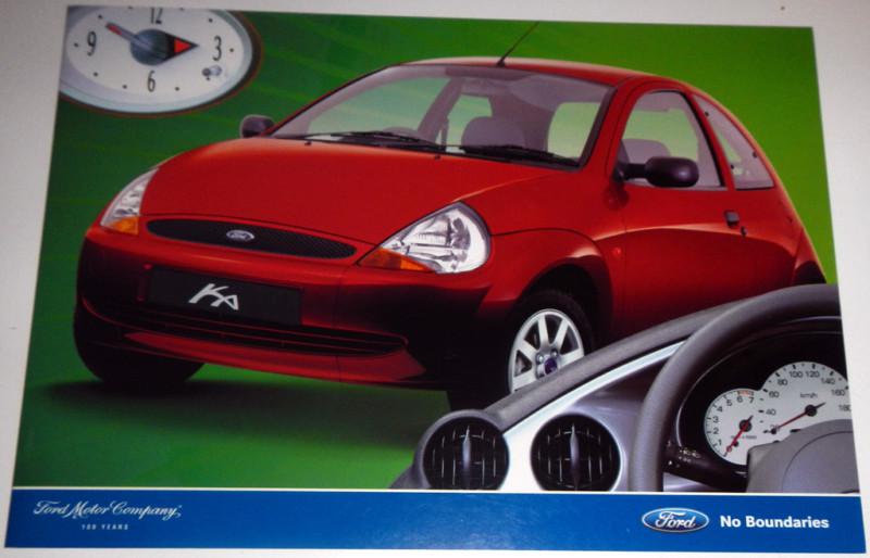 2003 or 2004 ford ka brochure - new zealand