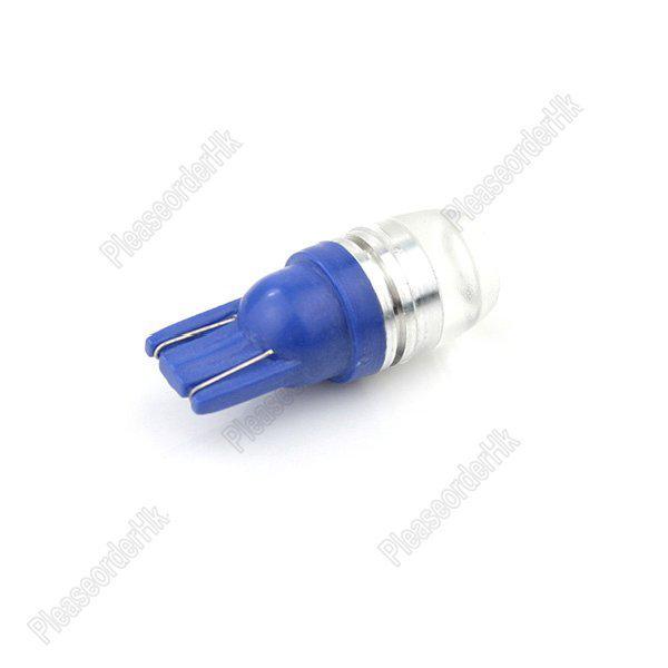 10x t10 blue led smd vehicle car blue wedge rear reading light bulb 1.5w 12v top
