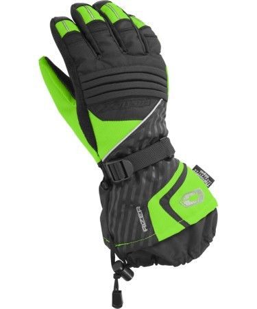 Castle x racewear rizer g7 mens snowmobile gloves green