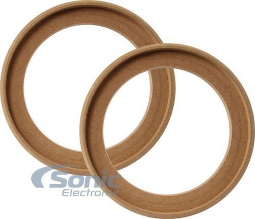 Audiopipe ring-6.5gr universal 6.5&#034; mdf speaker rings with grill cutouts