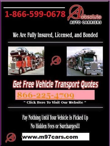 Arkansas auto transport bonded &amp; insured