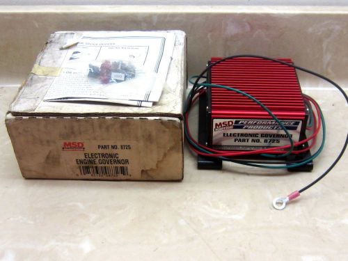 Nos msd 8725 electronic engine governor w/chips
