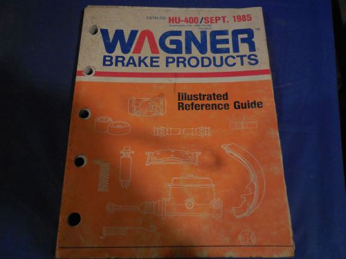 1970&#039;s-1985 wagner brakes original 275 page illustrated reference guide!!