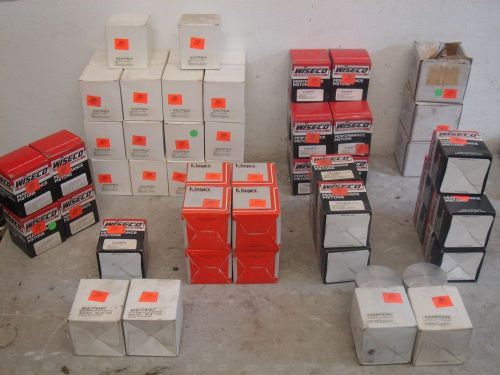 Wholesale lot of new 80 various black magic racing wiseco snowmobile piston kits