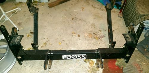 Boss 2500 dodge plow mount