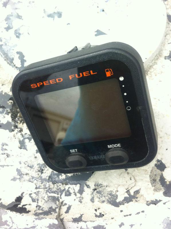 Yamaha outboard square fuel/speed gauge 