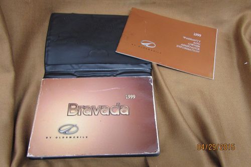 Owners manual portfolio 1999  oldsmobile bravada / hard to find