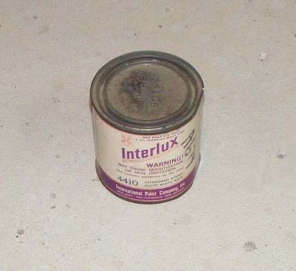 A679 can of interlux 4410 interguard epoxy putty white base nos