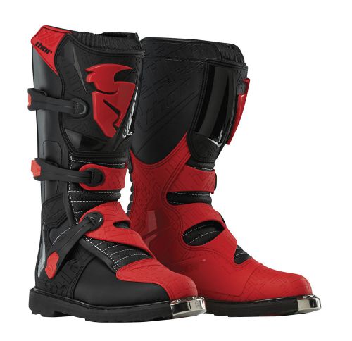 Thor blitz 2016 youth mx/offroad boots black/red