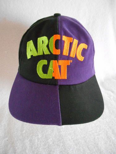 Vtg arctic cat snap back baseball cap