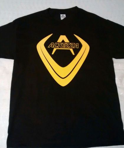 Altezza black t-shirt big emblem logo (sxe10/jce10/gxe10) rs200/is200