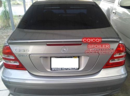 Painted mercedes benz 01-07 w203 c class amg style trunk spoiler color-197 ◎