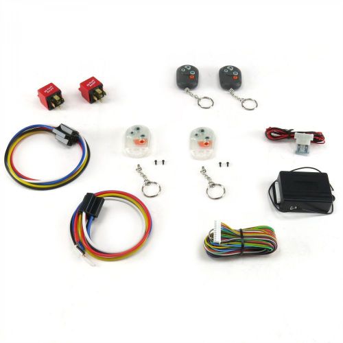 8 function 80 amp remote relay kit w/ clear remote coversshaved door handle