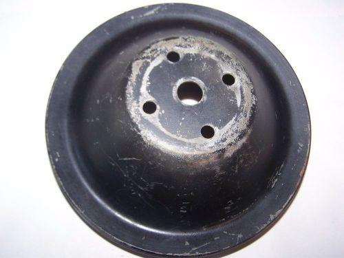 Oem 1960&#039;s pontiac v8 double groove water pump pulley