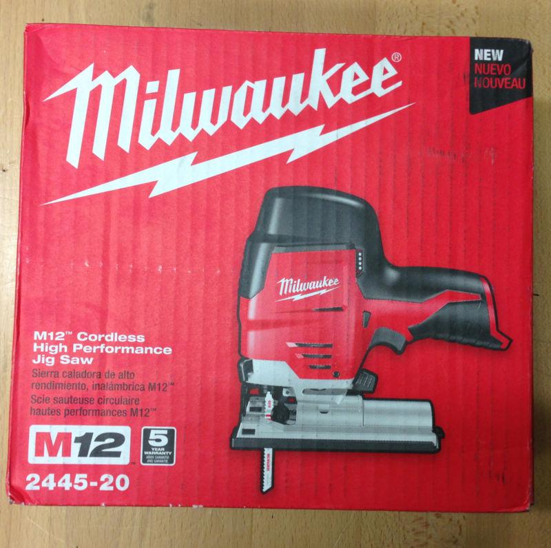 M12 milwaukee cordless 2445-20 high performance jig saw(bare tool)