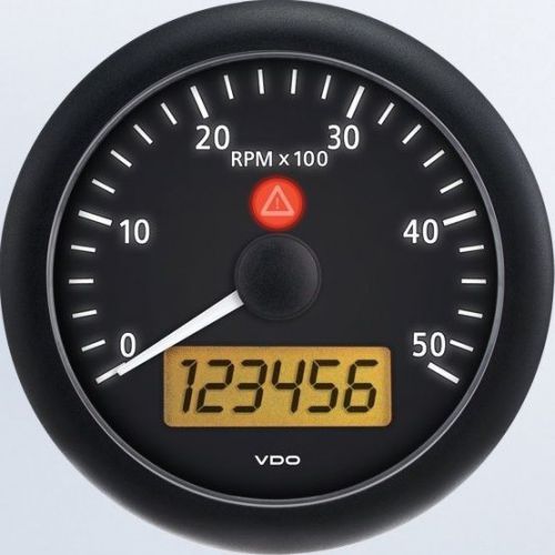 Vdo a2c53194867-s tachometer 5,000 rpm - viewline onyx