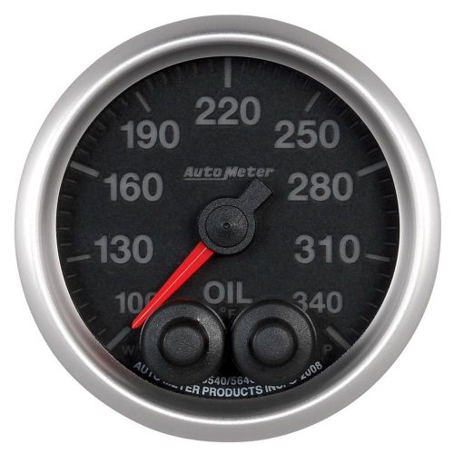 Auto meter 5640 elite series; oil temperature gauge