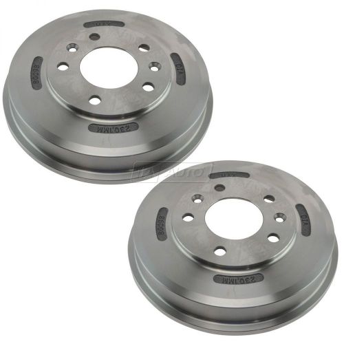 Rear brake drum pair set of 2 for ford escape mazda tribute mercury mariner new
