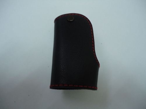 Car smart key remote fob glove cover black with red suture cx-5/7/9 (fit: mazda)
