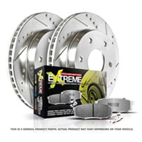 Power stop k3055-26 z26 street warrior 1-click brake kit front incl. rotors and