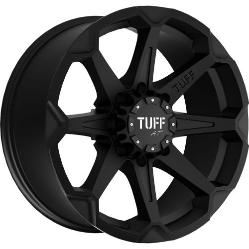 20x9 flat black tuff t05 5x4.5 &amp; 5x4.75 +10 wheels mud grappler 33x12.5x20