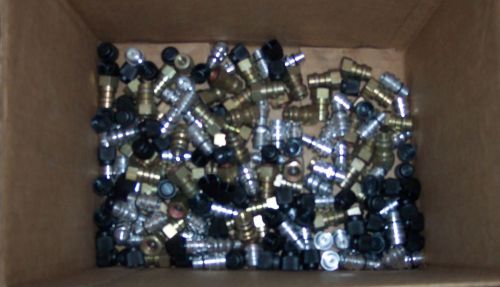 Lot of r12 refrigerant to r134a r134 adapter high side service port fittings